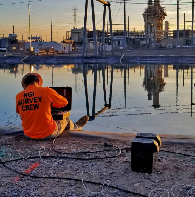 HGI Survey Crew at work